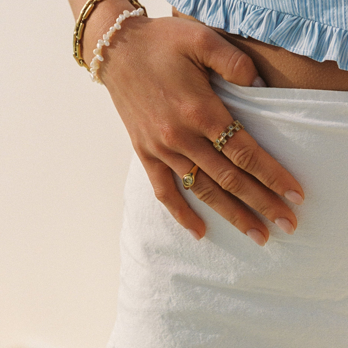 Anillo de sello Soleil