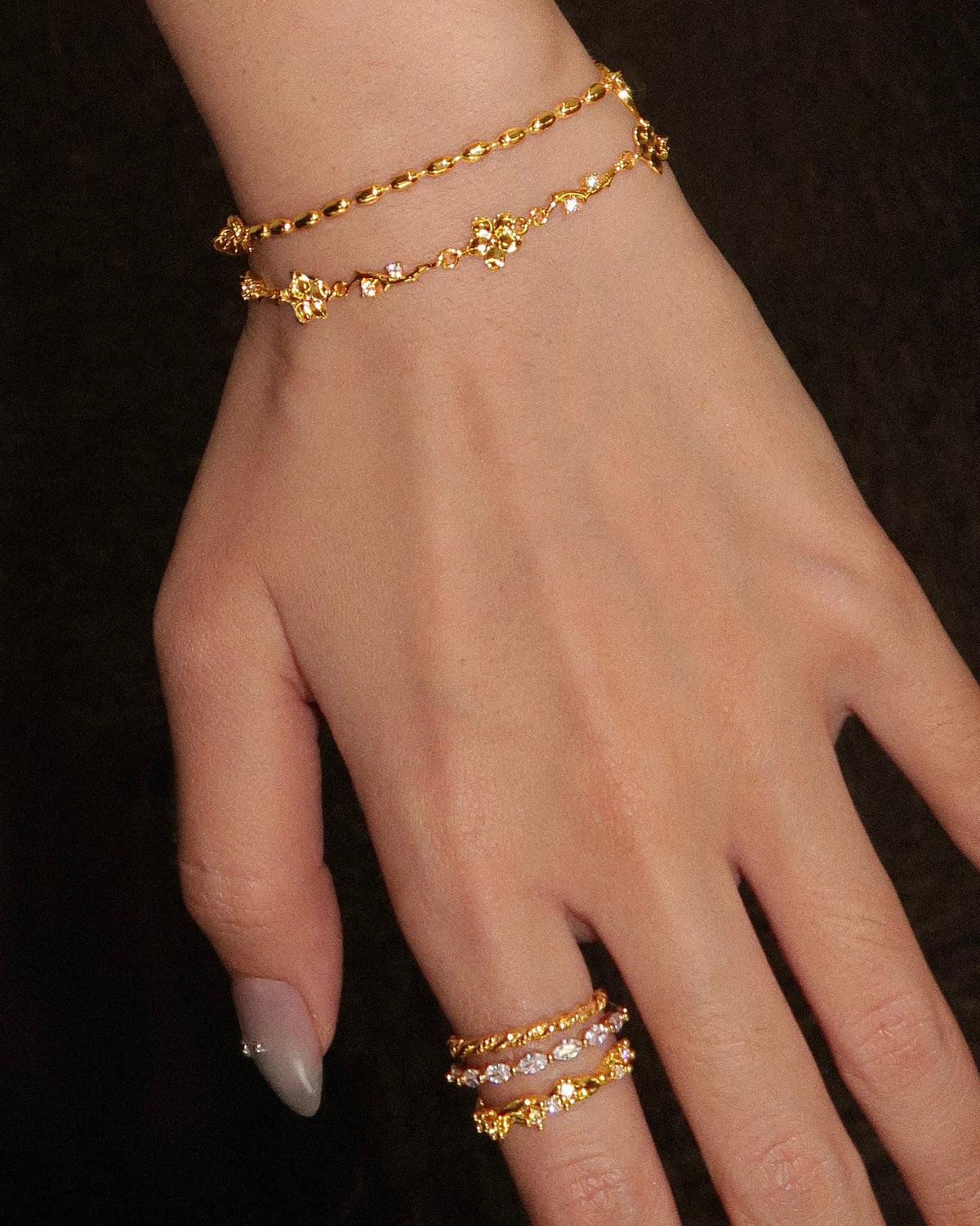 Pulsera Floral Ivy
