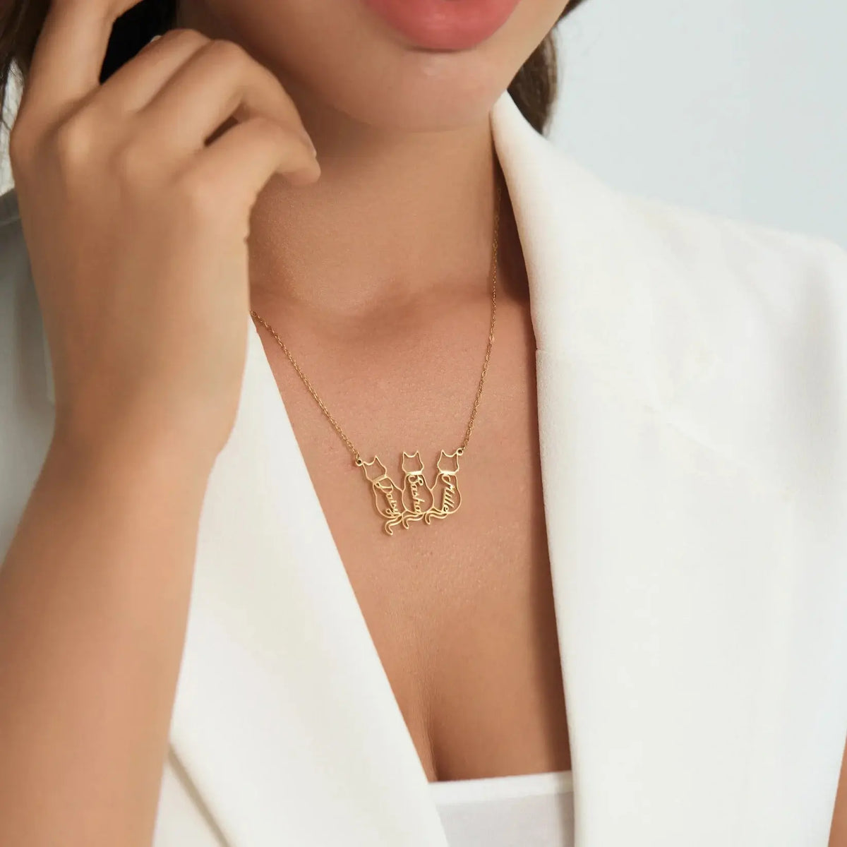 Collar personalizado con el nombre de tu gato