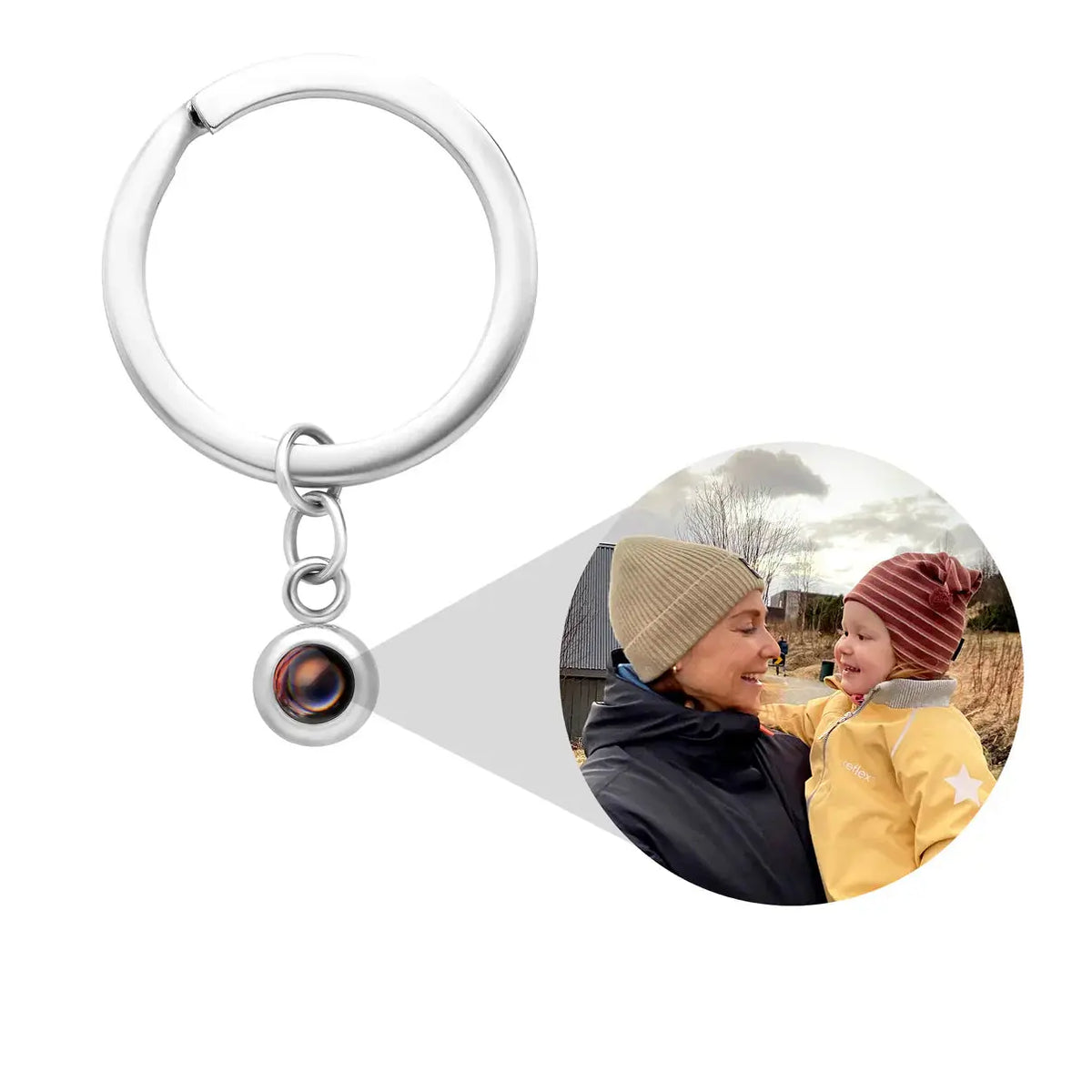 Llavero con foto personalizado