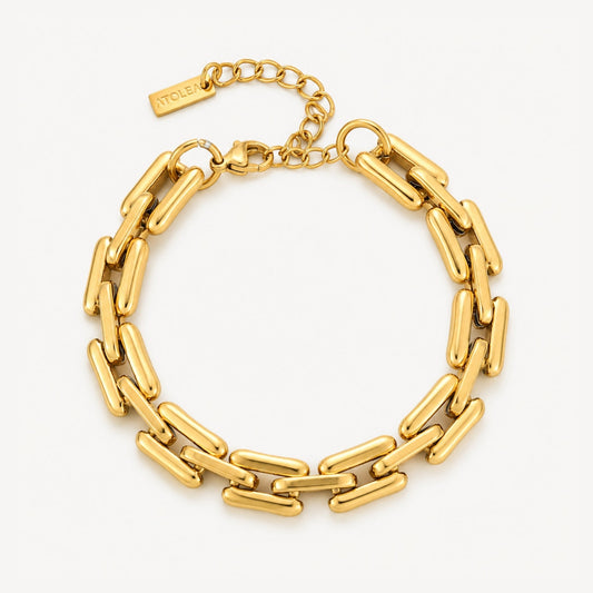 Pulsera de cadena gruesa